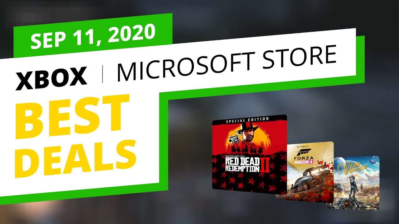 Best Xbox Deals in the official Microsoft Store, Sep 11, 2020