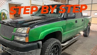 How to replace a fuel pump in a 2003 Chevy Silverado| Step By Step
