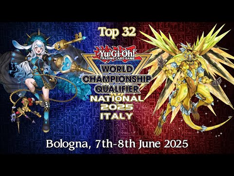 WCQ NATIONAL BOLOGNA │ Maliss VS Crystron │ Top 32 Yu-Gi-Oh! June 2025