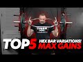 Top 5 Trap Bar Exercises (Hex Bar)