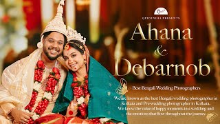 Download the video "Our 3-DAY INDIAN Wedding Video | Ahana Debarnab | Bengali Wedding photographer in Kolkata Qpid"
