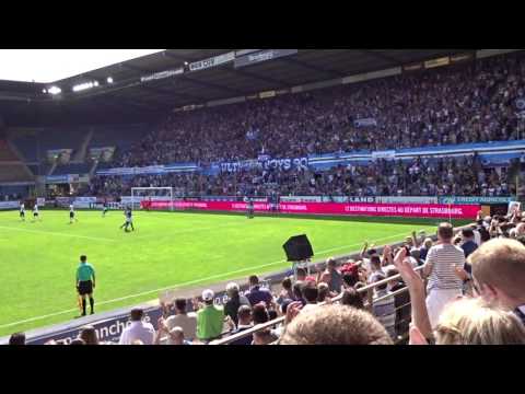 RC Strasbourg - Amiens SC - Le premier but en L2 du Racing!