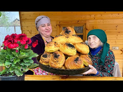 Shor Gogal - Delicious Pastries of Traditional Azerbaijani Cuisine! Crispy and Delicious!