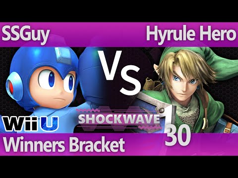 SW 30 Wii U - SSGuy (Mega Man, Hank Hill) vs Hyrule Hero (Link) - Winners Bracket