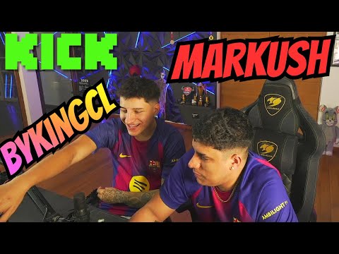 MARKUSH Y BYKINGCL  EL JUNTE MAS EPICO DE KICK CHILE