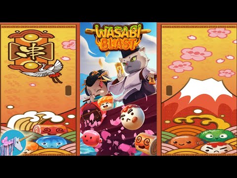 Wasabi Blast Puzzle Arena gameplay