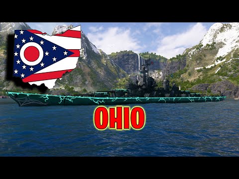 Meet The Ohio! Legendary American Battleship (World of Warships Legends)