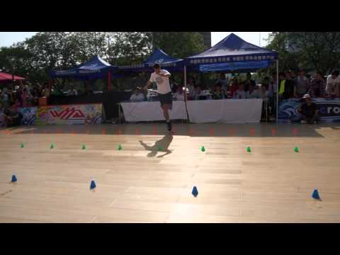 Freestyle Slalom Masters/ Beijing, China/ classic men Claris Alexandre 7 place