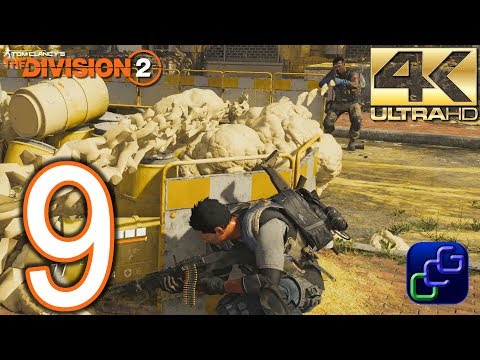 Tom Clancy's The Division 2 PC 4K Walkthrough - Part 9 - Jefferson Plaza, The Choke