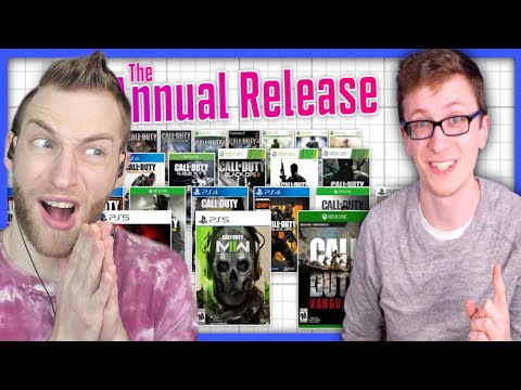 THE PROBLEM WITH MODERN GAMES!! Reacting to "The Annual Release" - Scott The Woz