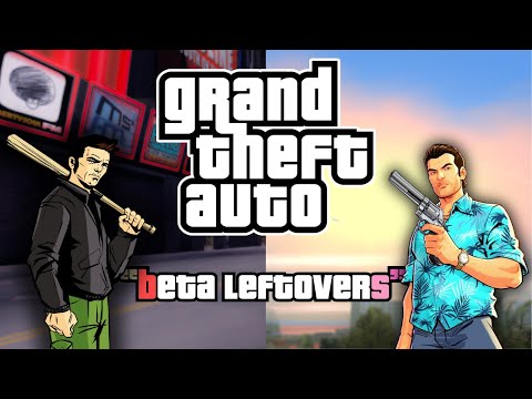 25 BETA LEFTOVERS in GTA 3 and GTA VICE CITY you can see without mods
