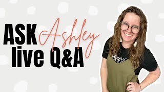 Ask Ashley- Crochet Business Live Q&A Episode 57
