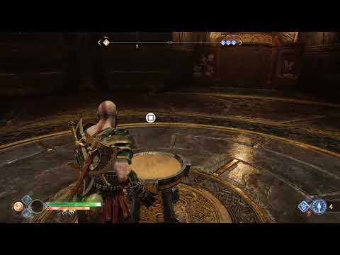 God of War: T'yrs vault: The unity stone gameplay