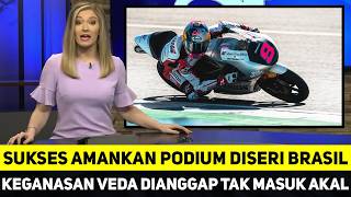 Download lagu SUKSES AMANKAN PODIUM DISERI BRASIL, KEGANASAN VEDA EGA PRATAMA DIANGGAP TAK MASUK AKAL mp3