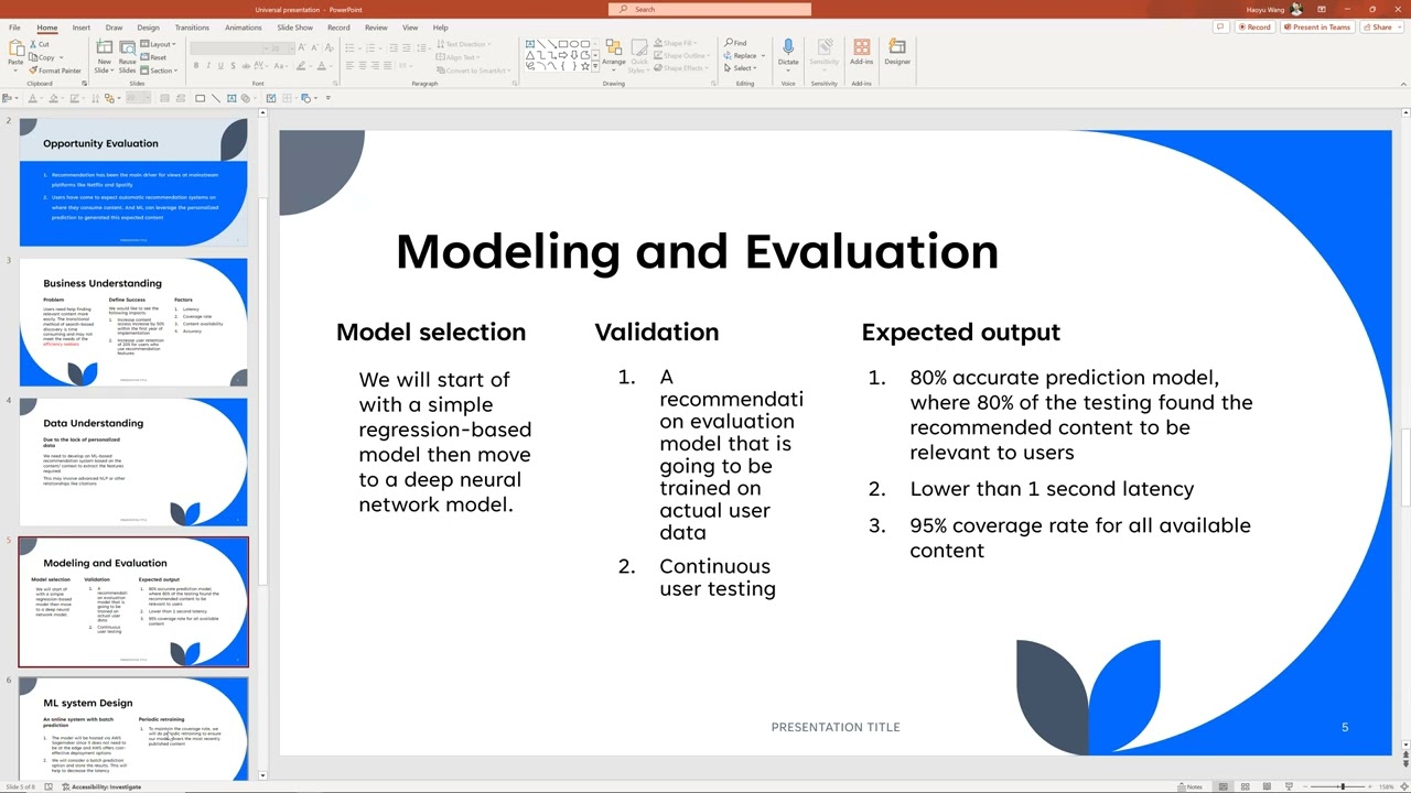 Article Recommendation System