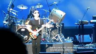 Download lagu Satriani Surfing to Shockwave Singapore Drum Solo ... mp3
