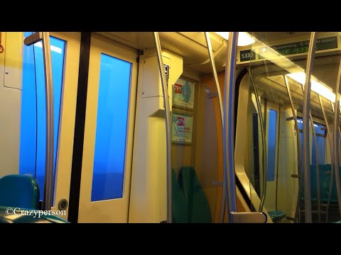 RET Metro rit door mist / ride through fog: Rhoon - De Akkers!