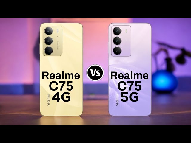 Vídeo relacionado con realme C75 5G Smartphone 8+256 GB, IP69, Batería 5828 mAh, Chipset Dimensity 6300 5G, Cámara Ultra Nítida 50MP, Pantalla Eye Comfort 120Hz, Negro