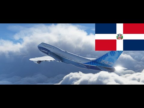 Flying Over Dominican Republic