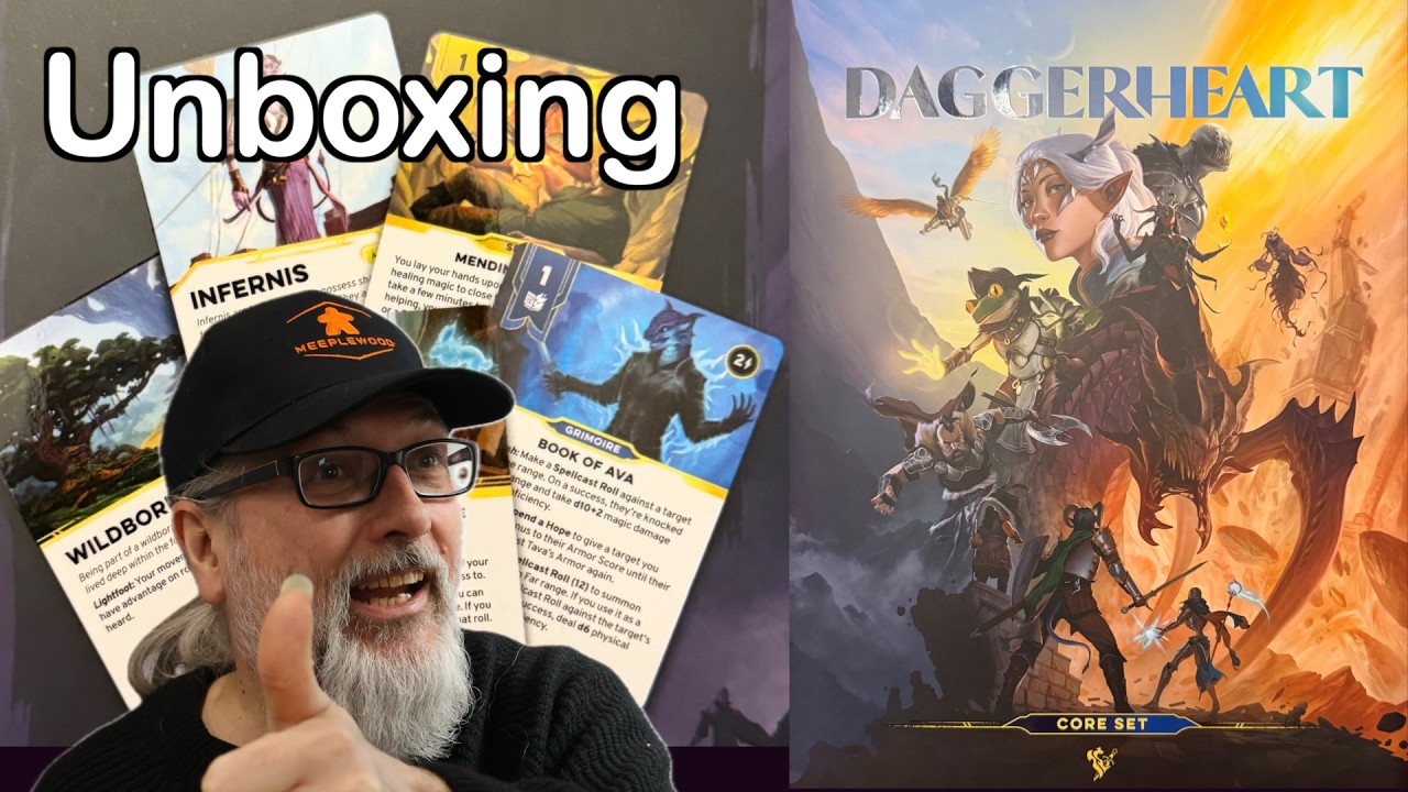 Unboxing Daggerheart | RPG Core set: Core Rule Book & a box of 279 Cards to play! | Darrington Press