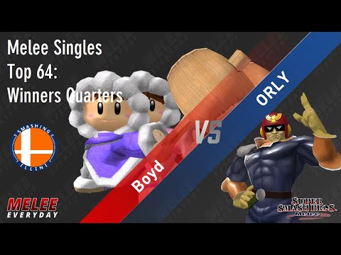 House of Paign 19 - Boyd (Ice Climbers) vs. ORLY (Captain Falcon) - SSBM - WQ