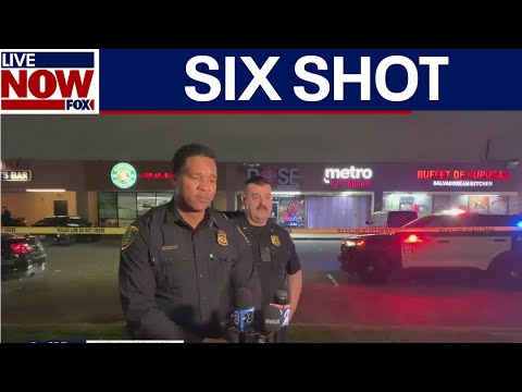 Video | Houston Police: six people shot, gunman on the run | LiveNOW from FOX