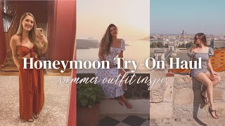 Huge Shein Try on Haul | My Europe Honeymoon Haul | Europe Outfit Ideas | Summer Try-On Haul