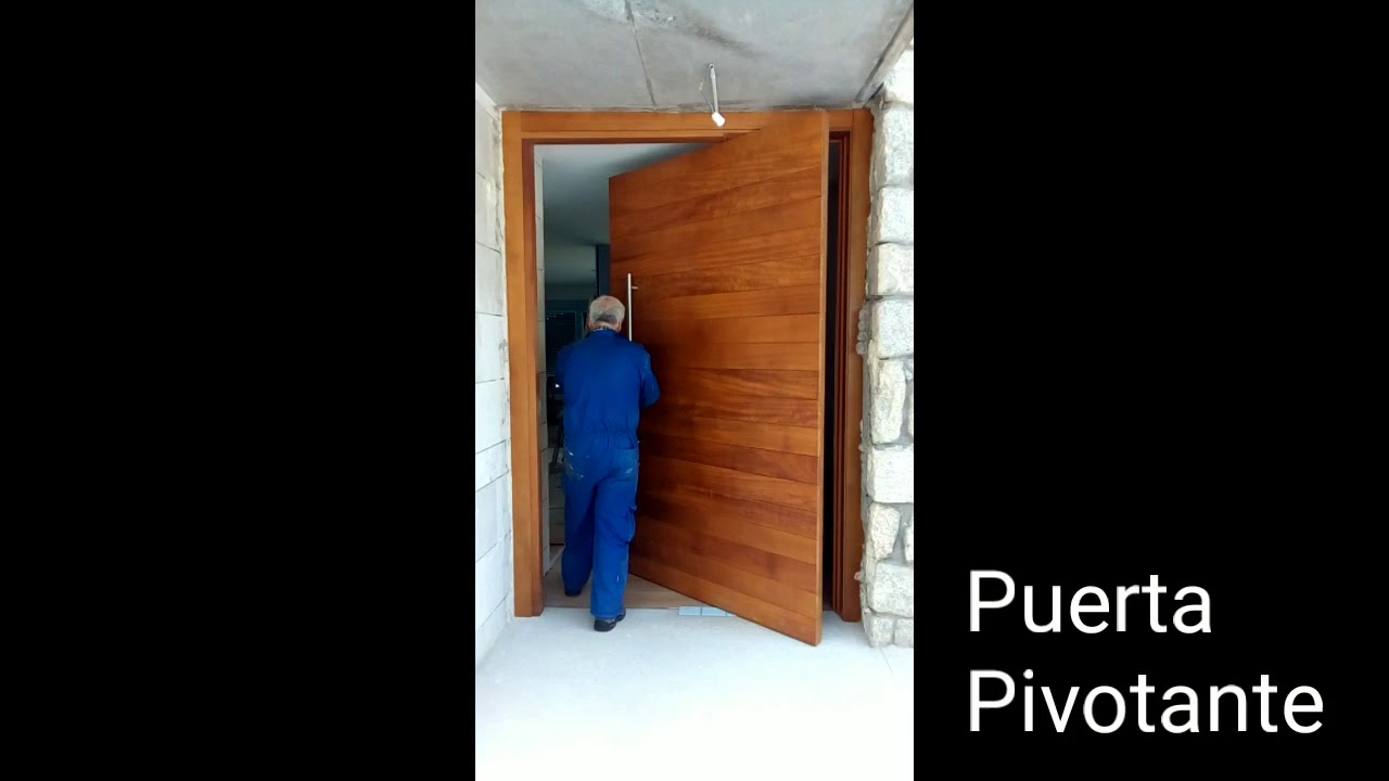 Watch Puertas pivotantes, lo último en puertas Now Puertas pivotantes, lo último en puertas