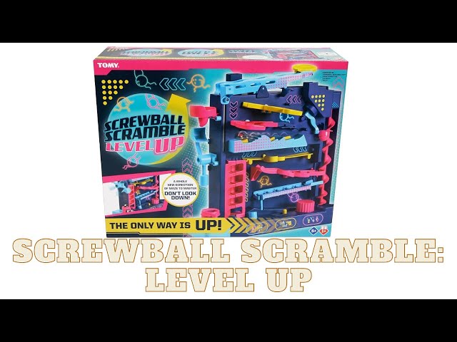Vídeo relacionado con Screwball Scramble Level Up - Juego de mesa para niños - Carrera de obstáculos con canicas cronometradas - Juguetes de vacaciones y juegos de Navidad - Niños pequeños de 5 años en adelante