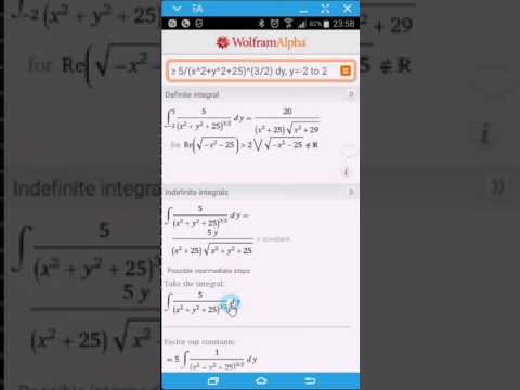 Resultado da Integral Interna