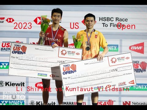 Li Shi Feng (CHN) vs Kunlavut Vitidsarn (THA) | Final | 2023 US Open 300