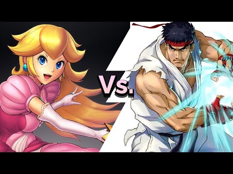 Super Smash Bros Ultimate: Peach vs. Ryu