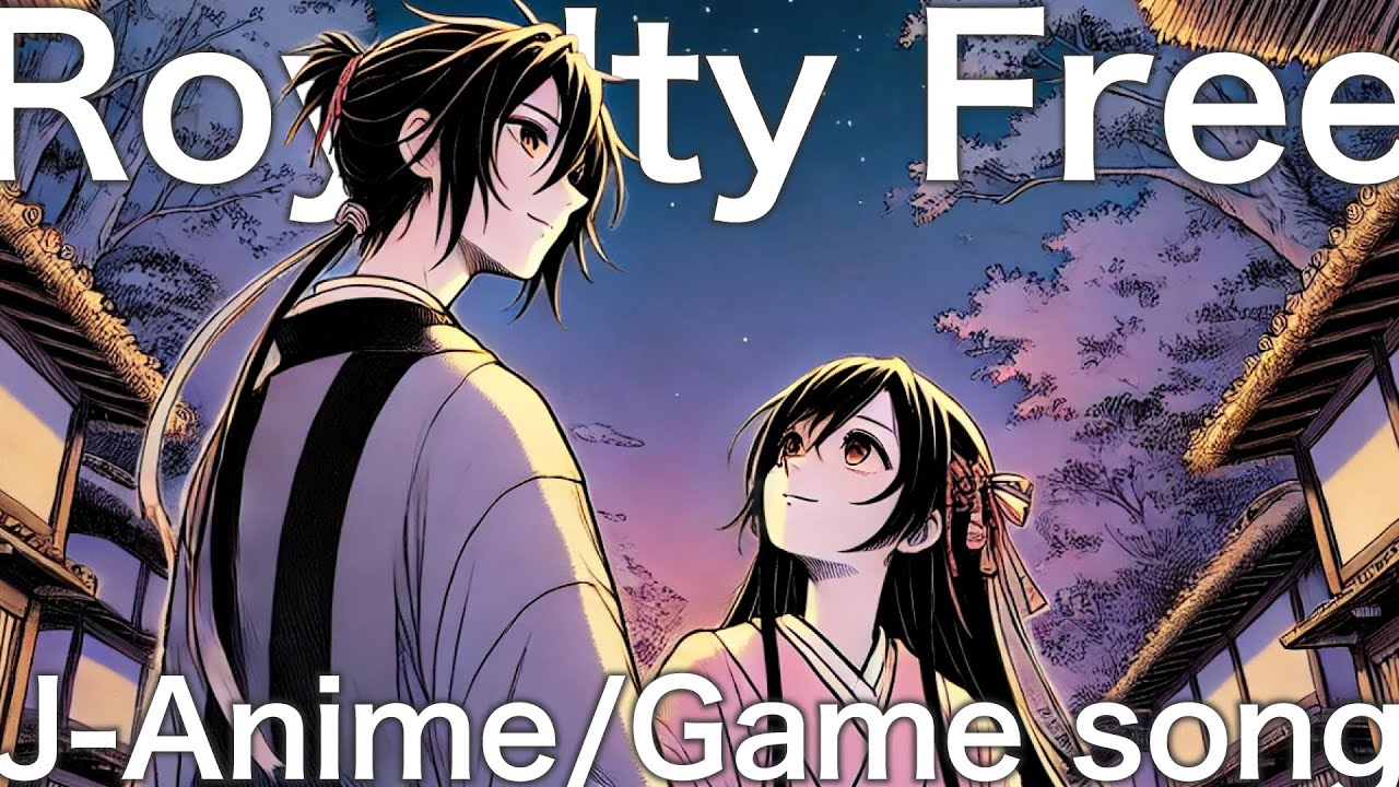 ('24 Updated)[Royalty FREE Japanese Anime/Game song] Towa to Uta