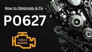 P0627: Fuel Pump “A” Control Circuit  / Open | Trouble Code: Diagnose Symptom Cause Explain Fix
