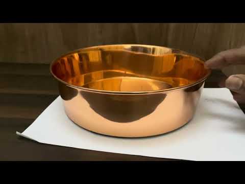 500 ml copper fruit bowl, 16 inch