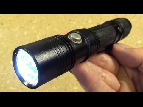 Thrunite TN12 Flashlight Review, Quality Lumens Video