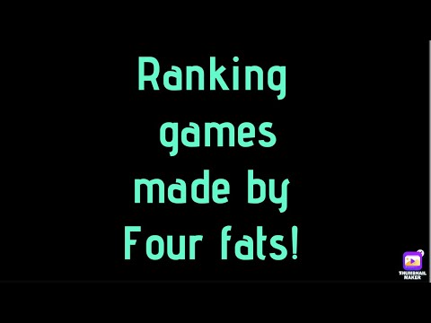 Ranking games from Four Fats!