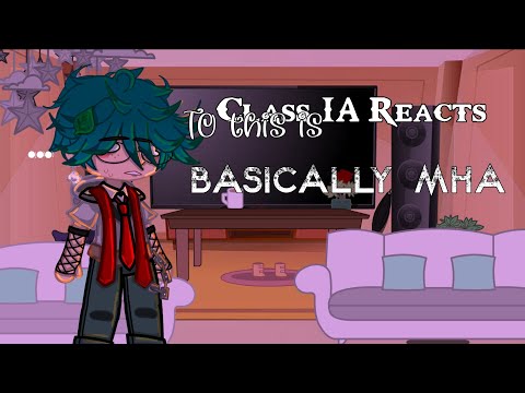 MHA Reacts to so this is basically MHA ✨ Chaotic || TW: Earrape / loud noises 🪄 MHA × BNHA