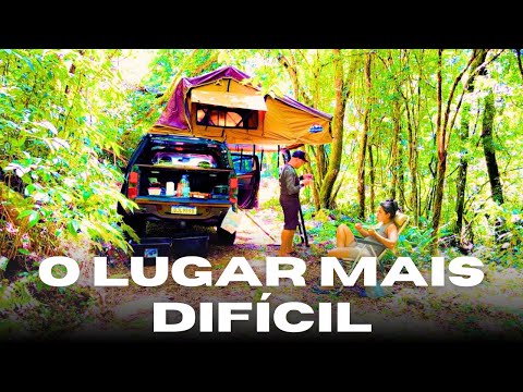 ACAMPAMENTO SELVAGEM NO INTERIOR DE NOVA PETRÓPOLIS