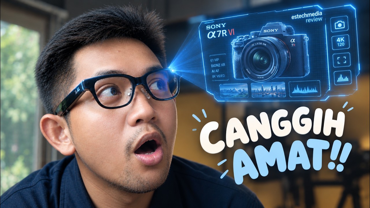 Kacamata Kamera Dengan AI Hologram?? Rokid AI Glasses