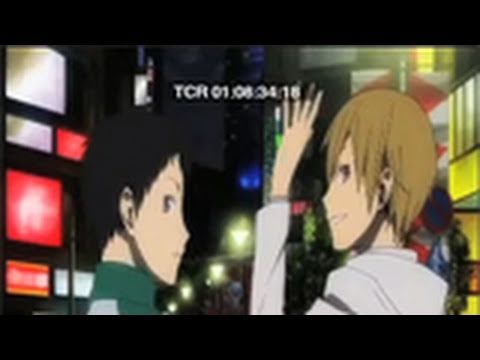 Thumbnail of the video: Durarara!! English Dub Blooper
