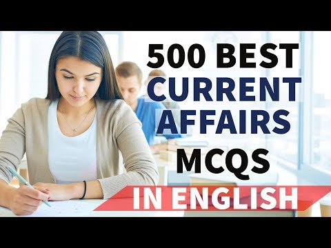 (English) 500 Best Current Affairs of last 6 months - Part 3 - January to June 2017