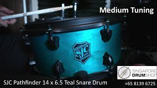 Video thumbnail for SJC Pathfinder 14X6.5 Snare Drum Demo by Singapore Drum Shop