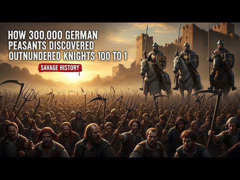 How 300,000 German Peasants Discovered They Outnumbered Knights 100 to 1   Savage History