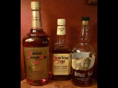 Whiskey Review: #334 Ancient Ancient Age VS Ancient Age VS Buffalo Trace Bourbon Whiskey
