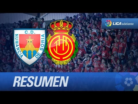 Resumen de CD Numancia (1-2) RCD Mallorca