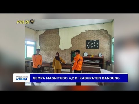 GEMPA MAGNITUDO 4,2 DI KABUPATEN BANDUNG