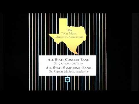 TMEA 1996 Texas All-State Symphonic Band - Timestorm