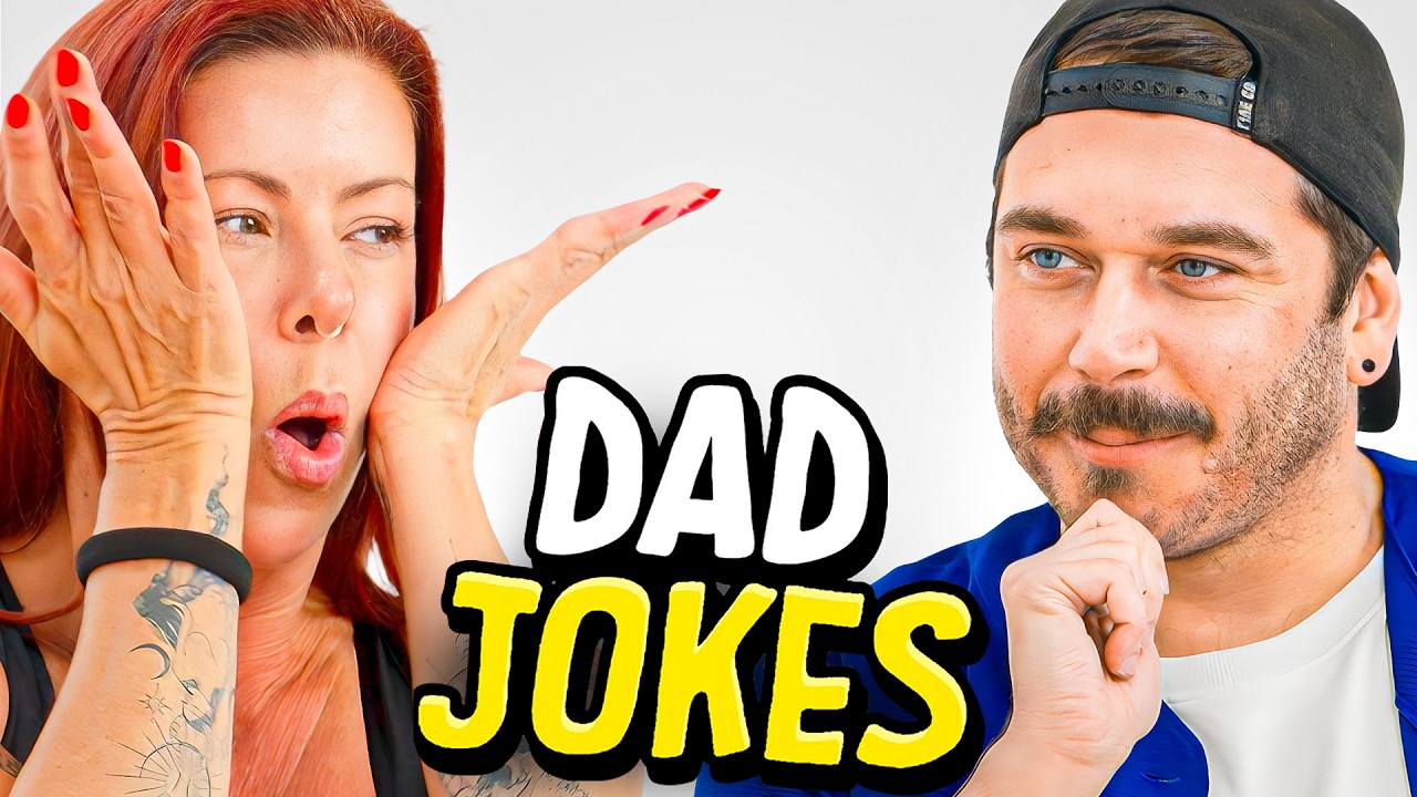 Dad Jokes | Don't laugh Challenge | Alexis vs Matt 3 | Raise Your Spirits