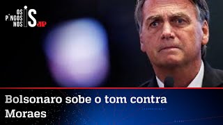Bolsonaro desafia Alexandre de Moraes: 'E aí, vai me prender?'